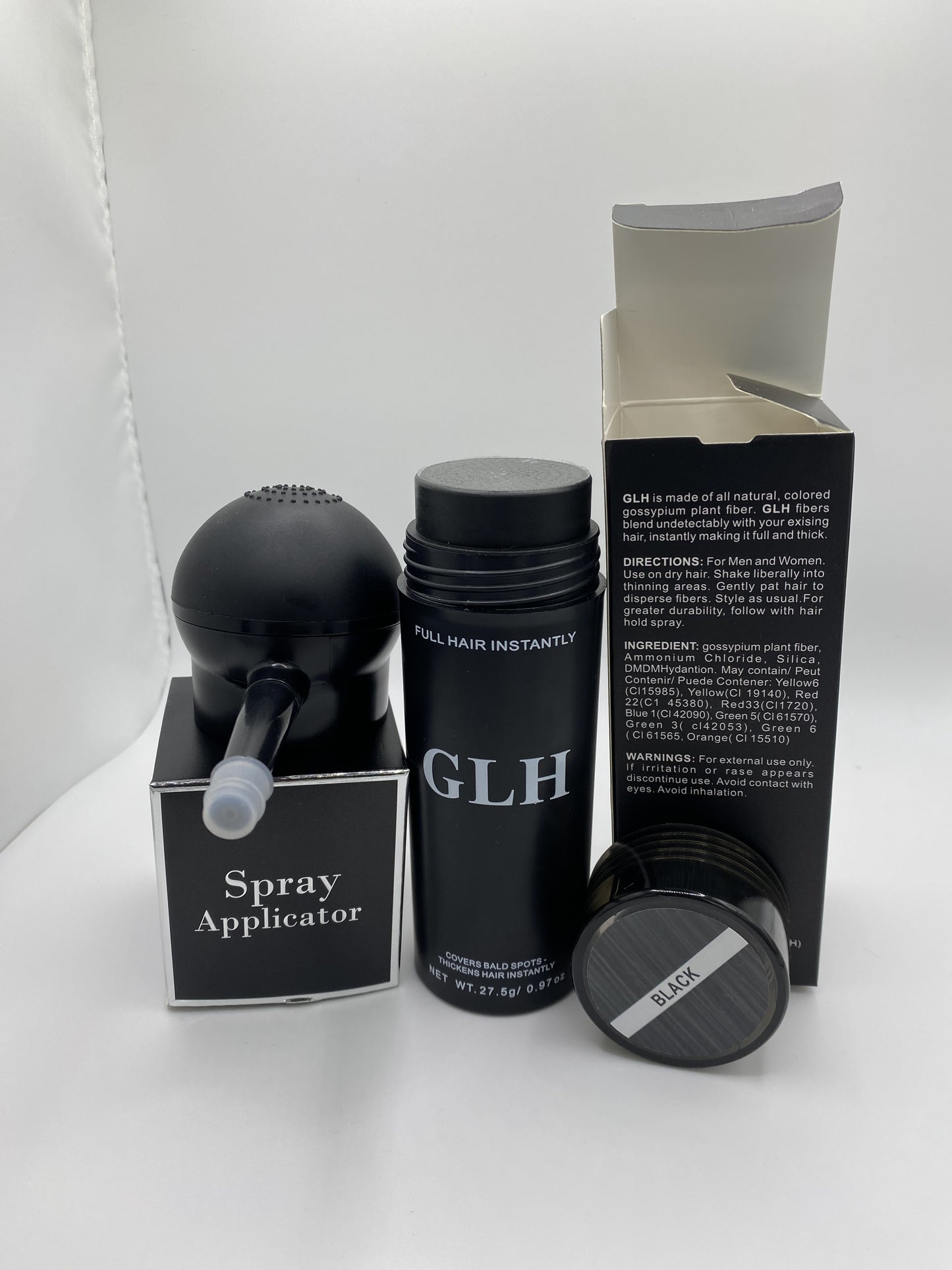 GLH hair building fibers for Men & Women